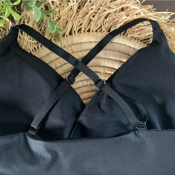 NIKE Women’s Indy Light Support Sports Bra Black Size XL - Picture 6 of 10